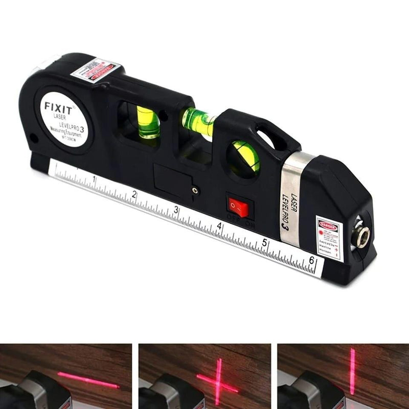 Trena laser profissional [4 em 1] - baratão utilidades